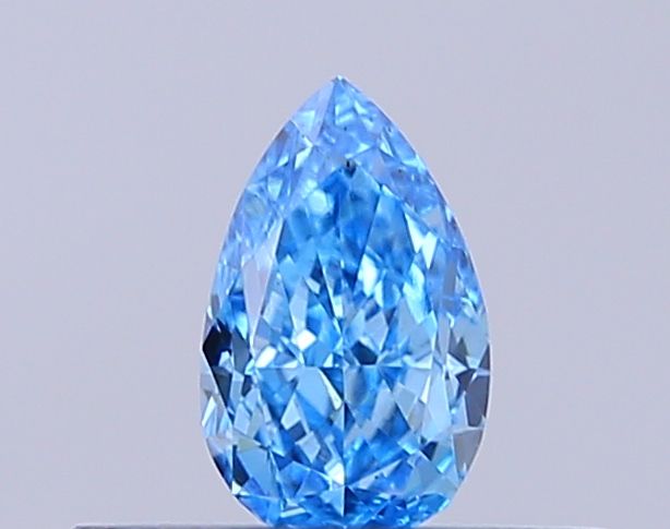 0.29 CT Fancy Vivid Blue PEAR