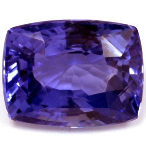 Szafir 4,42 ct, niebieski, szlif cushion