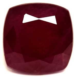 RUBY FACETED 1.49ct RED Deep Red SI REST_OF_AFRICA NONE