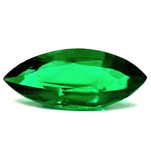 Szmaragd 1,93 ct, zielony, szlif markiza