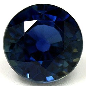 SAPPHIRE FACETED 0.8ct BLUE Intense Blue EC MADAGASCAR NONE