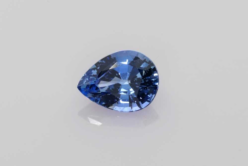 SAPPHIRE FACETED 1.89ct BLUE BLUE SI SRILANKA HEATED