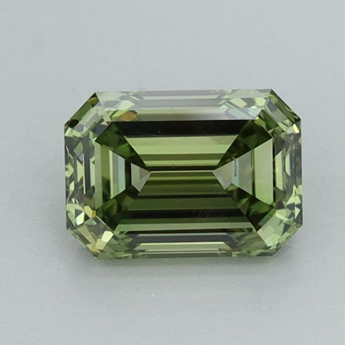 1.02 CT Fancy Vivid Green EMERALD