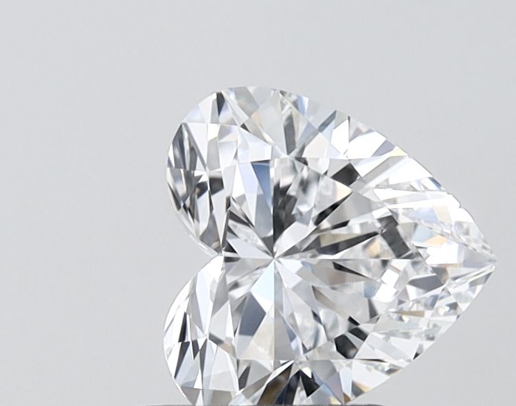 1.23 carat d IF EX Cut IGI heart diamond