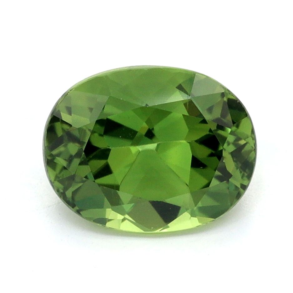 SAPPHIRE FACETED 1.2ct GREEN EC AUSTRALIA HEATED