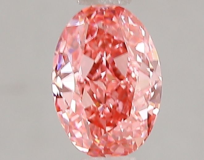 1.02 CT Fancy Vivid Pink OVAL