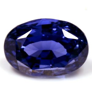Szafir 1,52 ct, niebieski, szlif owalny