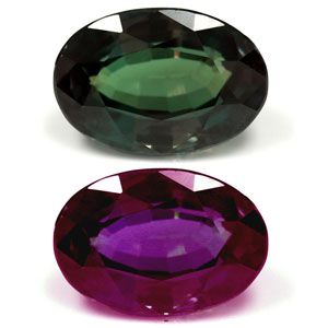 Aleksandryt 1,84 ct, zielony, szlif owalny