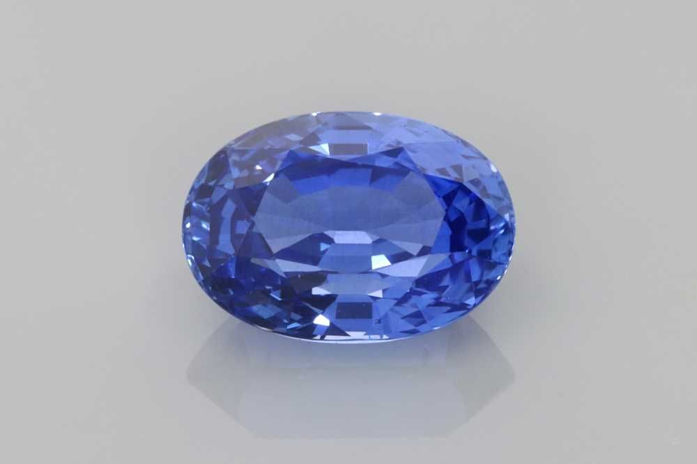 SAPPHIRE FACETED 3.63ct BLUE BLUE SI SRILANKA HEATED