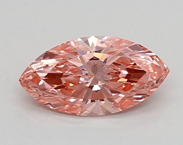 0.53 CT Fancy Vivid Pink MARQUISE