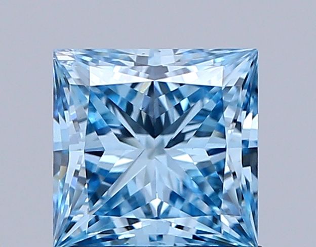 1.06 CT Fancy Vivid Blue PRINCESS