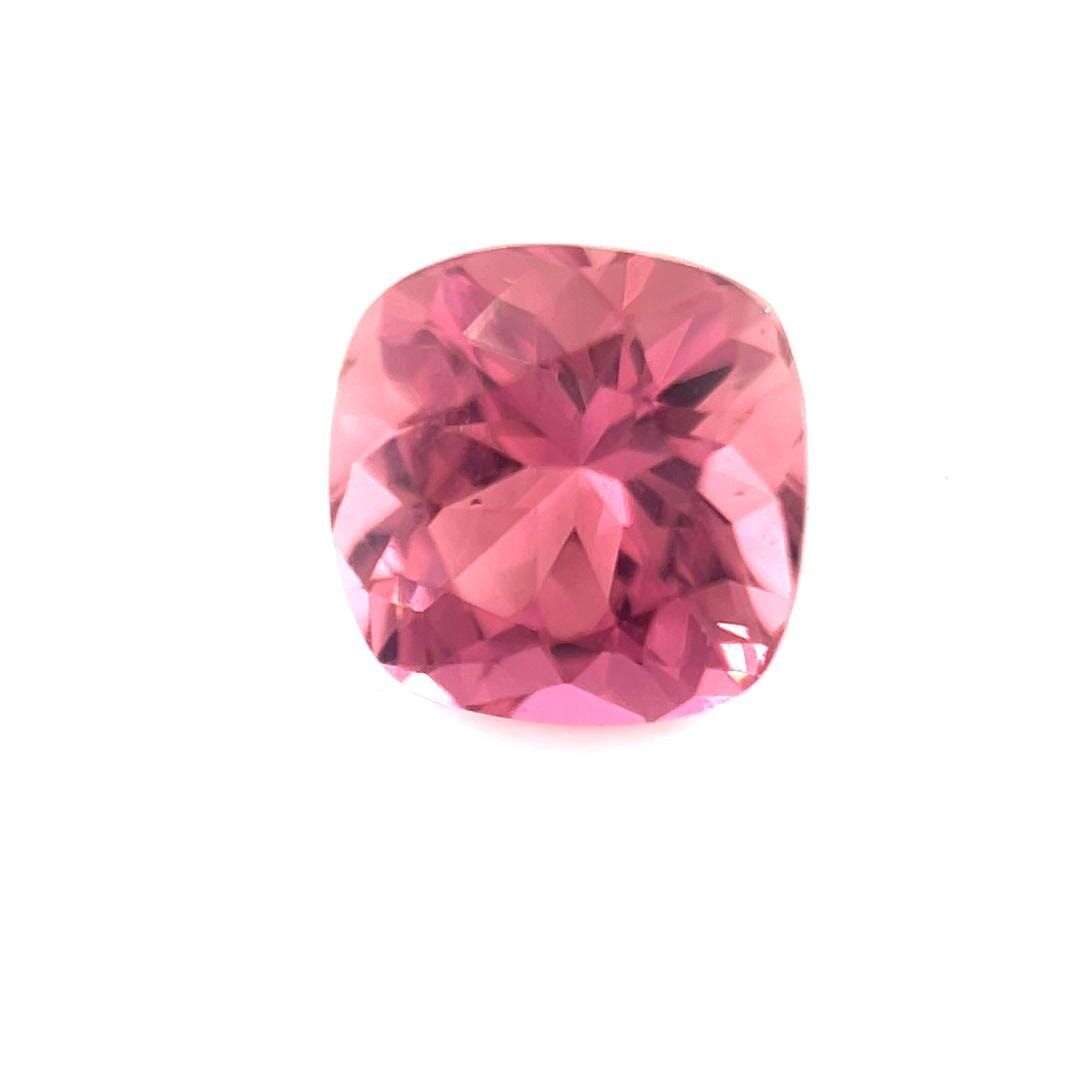 Turmalin 1,17 ct, różowy, szlif cushion