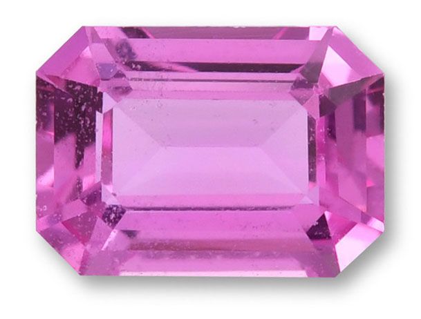 SAPPHIRE FACETED 1.19ct PINK Pink EC MADAGASCAR NONE