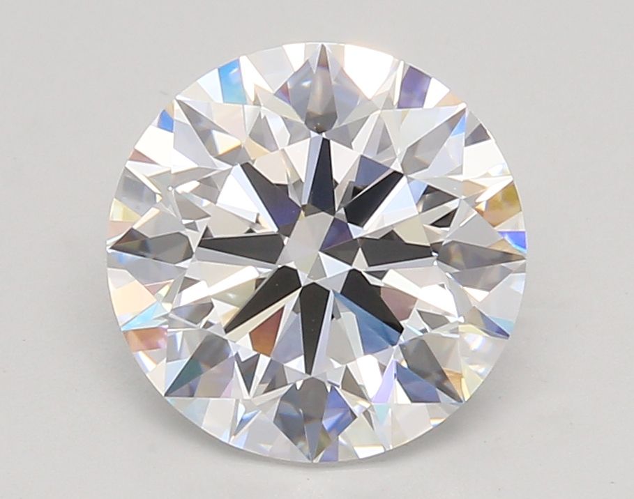 Diamant Rond 3.08 ct - Couleur D - Pureté VVS2