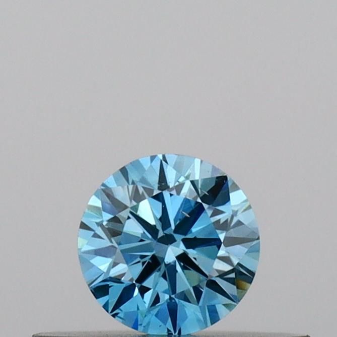 0.22 CT Fancy Vivid Blue ROUND