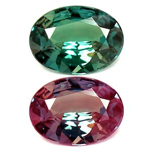 ALEXANDRITE FACETED 0.56ct GREEN Blue Green to Intense Purple EC BRAZIL NONE