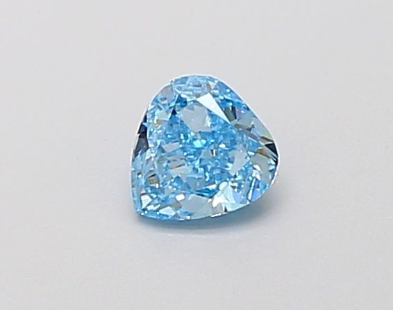 0.27 CT Fancy Intense Blue HEART