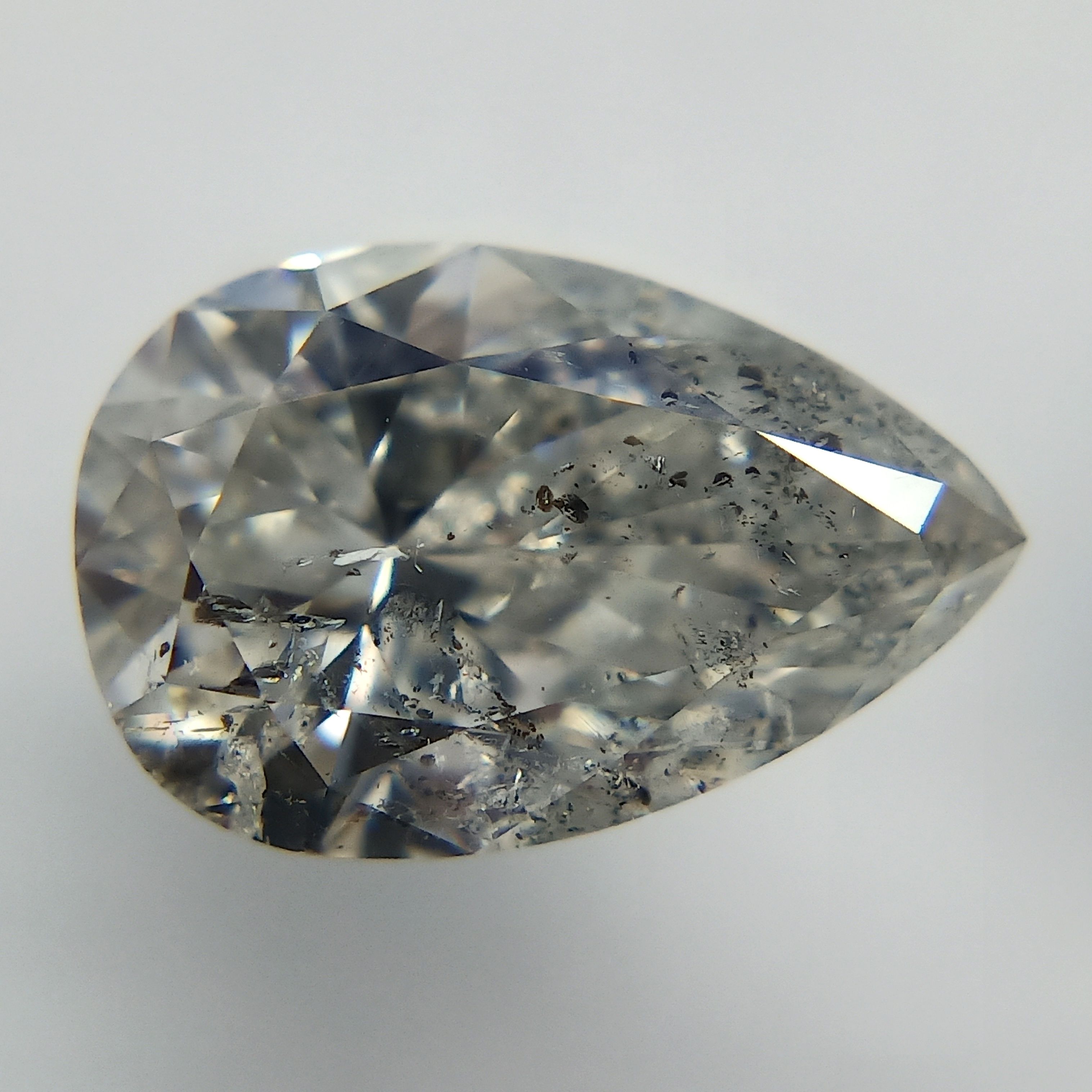 Prírodný diamant hruška,...