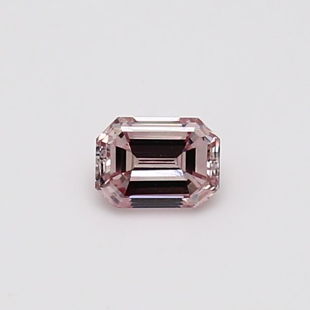 0.39 カラット エメラルド ファンシー ピンク SI1 天然 ダイヤモンド