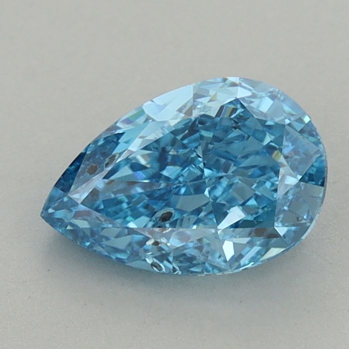 1.13 CT Fancy Vivid Blue PEAR