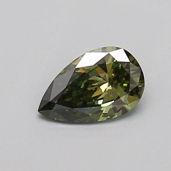 0.31 CT Fancy Deep Green PEAR