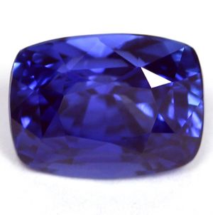 Szafir 1,80 ct, niebieski, szlif cushion