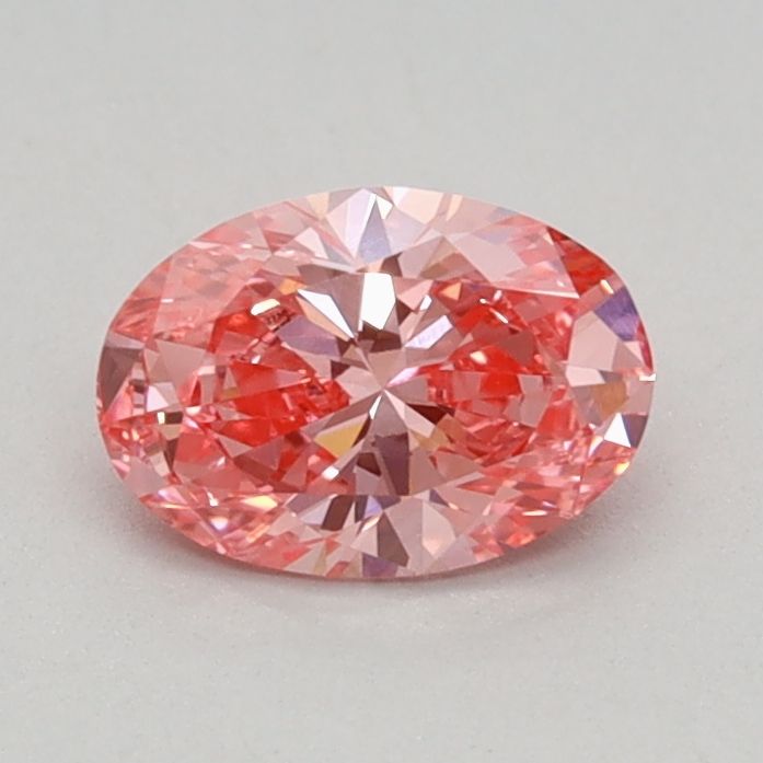 0.43 CT Fancy Vivid Pink OVAL