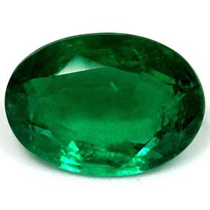 Szmaragd 1,59 ct, zielony, szlif owalny