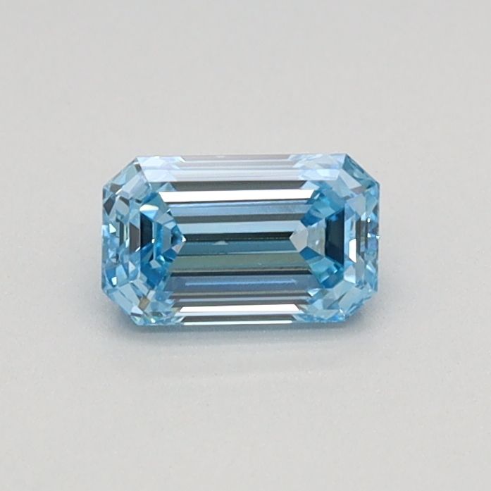 0.33 CT Fancy Intense Blue EMERALD