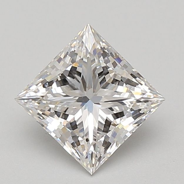 Diamant Princesse 1.56 ct - Couleur E - Pureté VS1