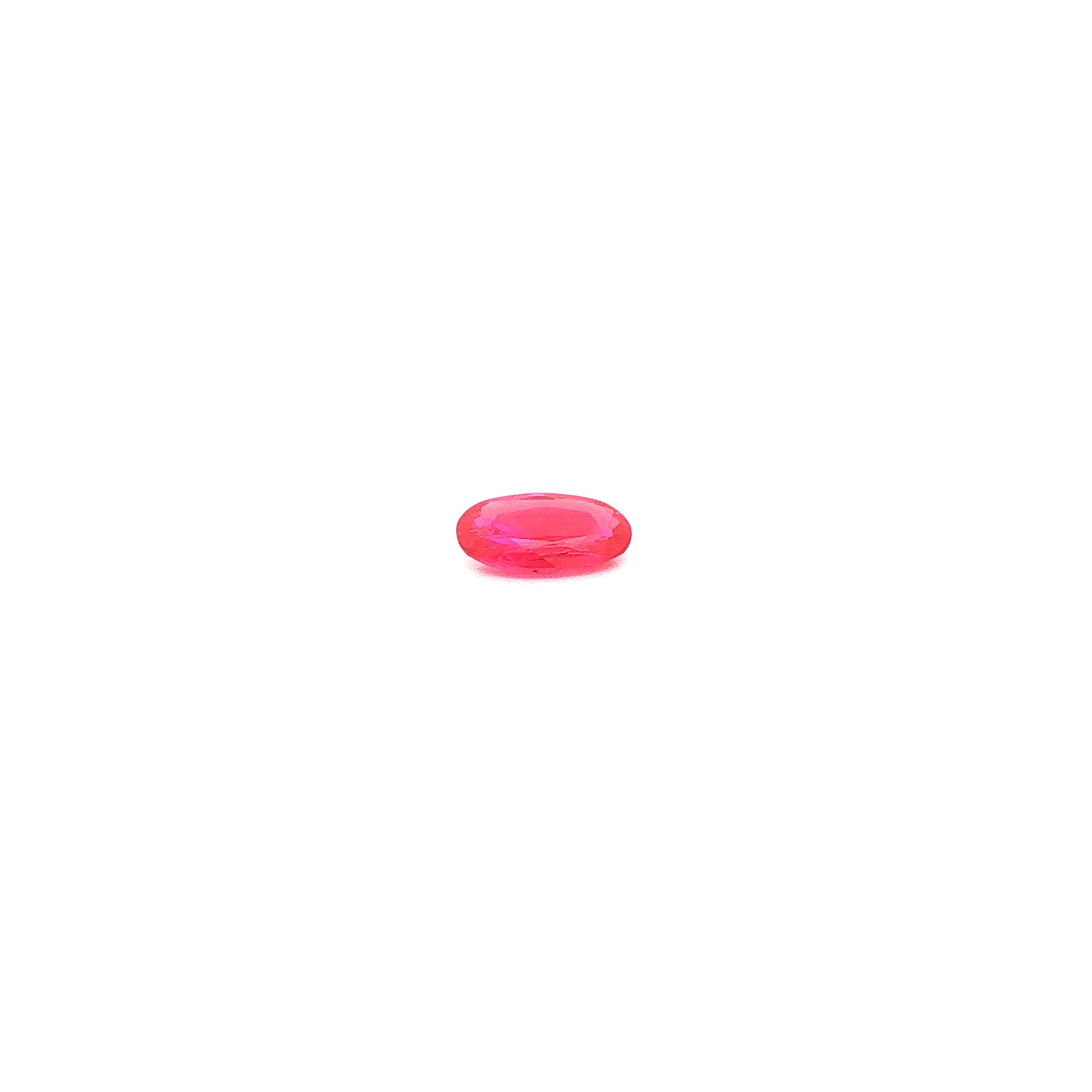 0.7 ct Oval ruby