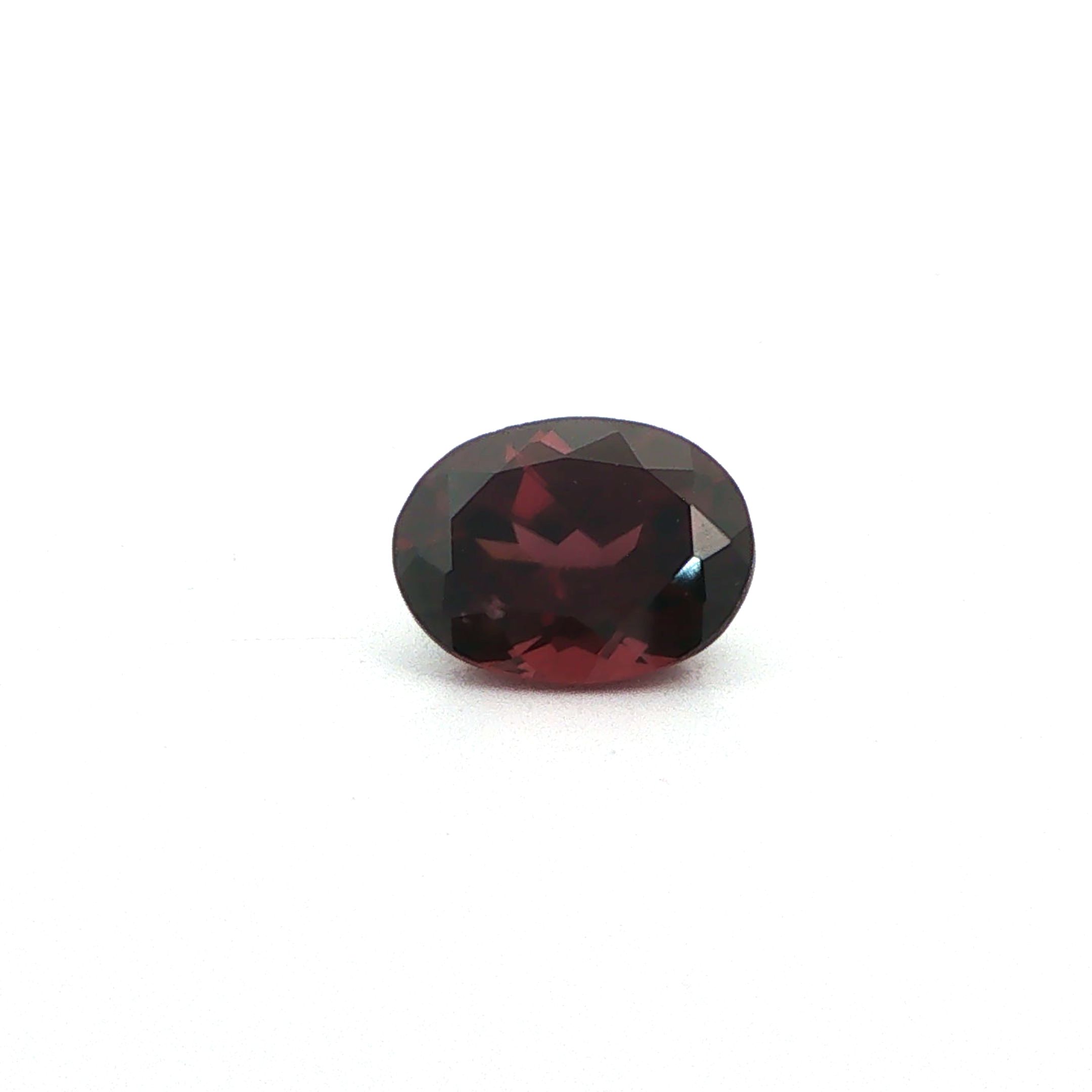 Cyrkon 3,76 ct, brązowy, szlif owalny