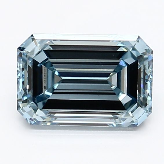 1.23 CT Fancy Intense Blue EMERALD