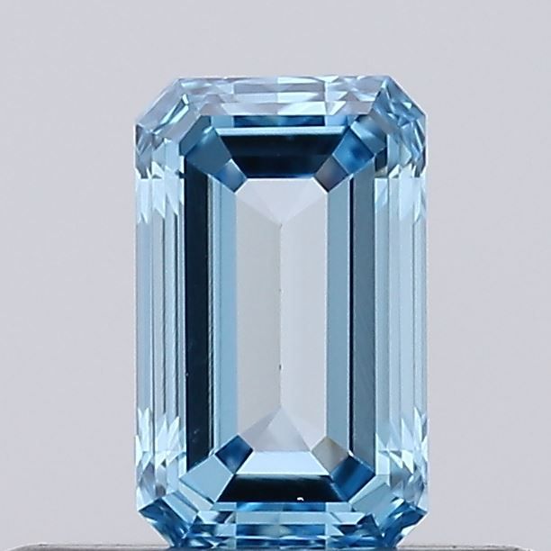 0.32 CT Fancy Vivid Blue EMERALD