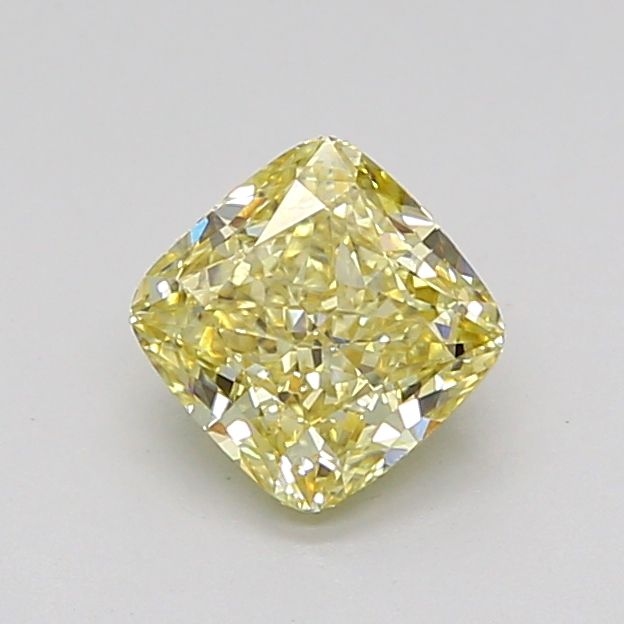 1.01 CT Fancy Light Yellow CUSHION MODIFIED