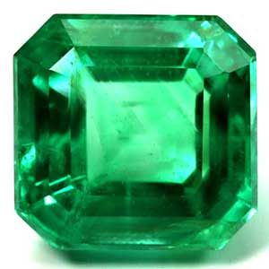 Szmaragd 2,51 ct, zielony, szlif szmaragdowy