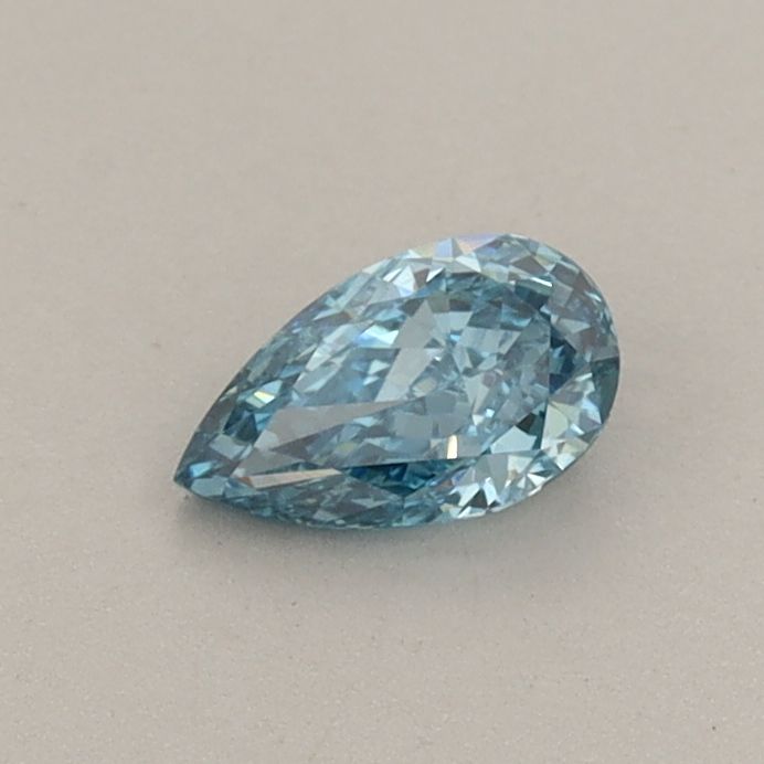 0.32 CT Fancy Vivid Blue PEAR
