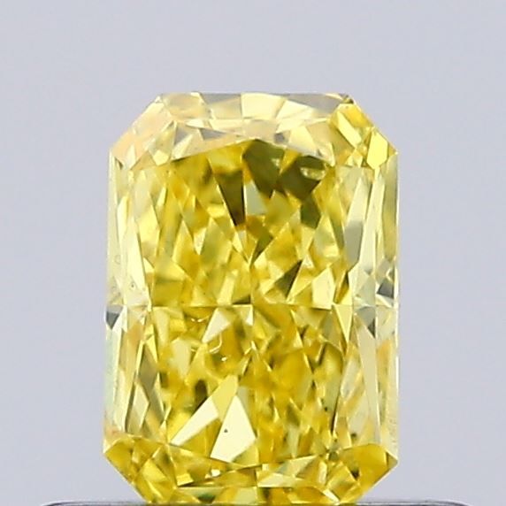 0.41 CT Fancy Vivid Yellow RADIANT