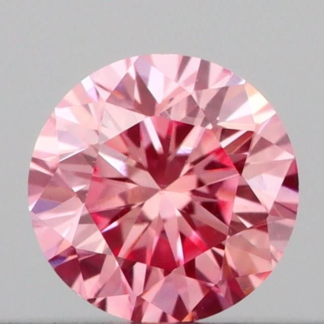 0.2 CT Fancy Vivid Pink ROUND