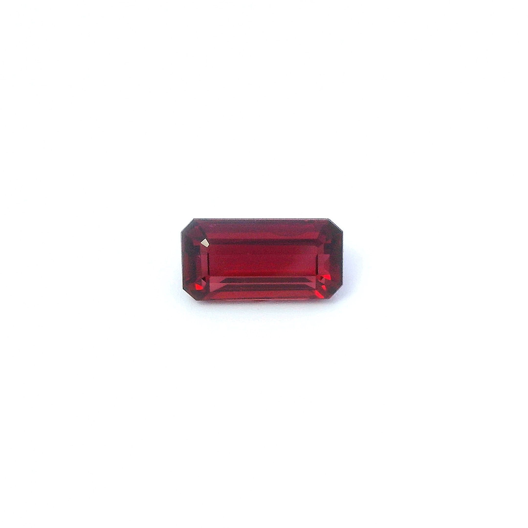 1.34 ct Octagonal ruby