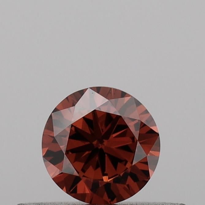 0.26 CT Fancy Deep Orange ROUND