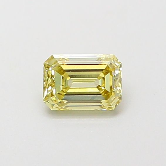 0.32 CT Fancy Yellow EMERALD