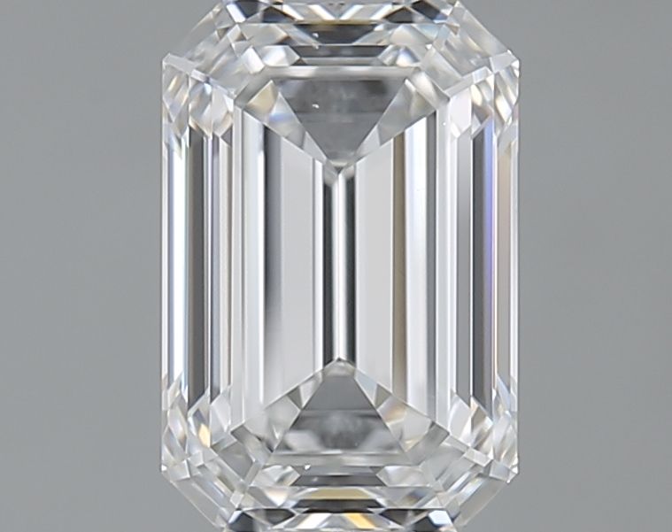 Diamant Émeraude 1.70 ct - Couleur E - Pureté VS1