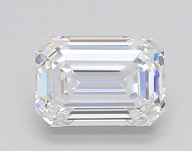 Diamant Émeraude 0.59 ct - Couleur E - Pureté VS2