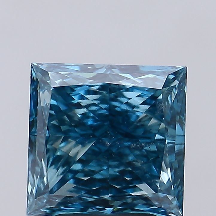 2.49 CT Fancy Vivid Blue PRINCESS