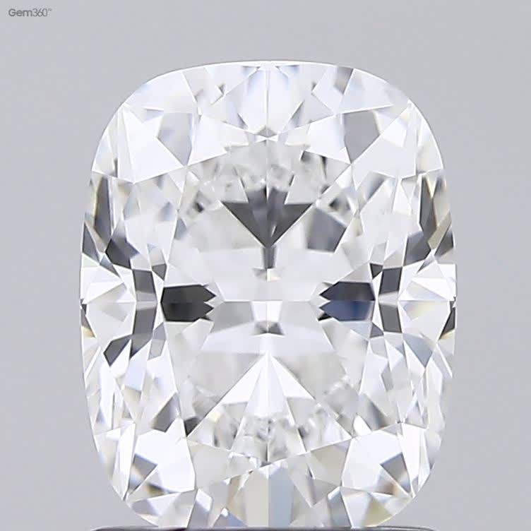 1.54 Carat Cushion Lab-Grown Diamond ,F ,VVS2 ,IGI Cerified Diamond