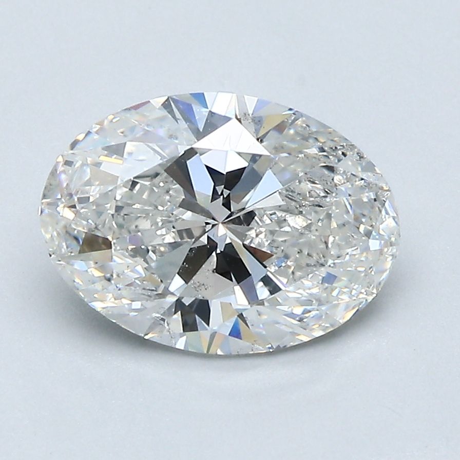 Diamant Ovale 2.00 ct - Couleur F - Pureté SI2
