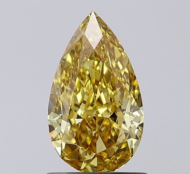 1.05 CT Fancy Intense Yellow PEAR