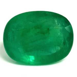Szmaragd 2,87 ct, zielony, szlif cushion