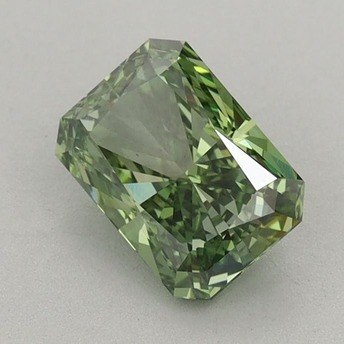 1.02 CT Fancy Vivid Green RADIANT